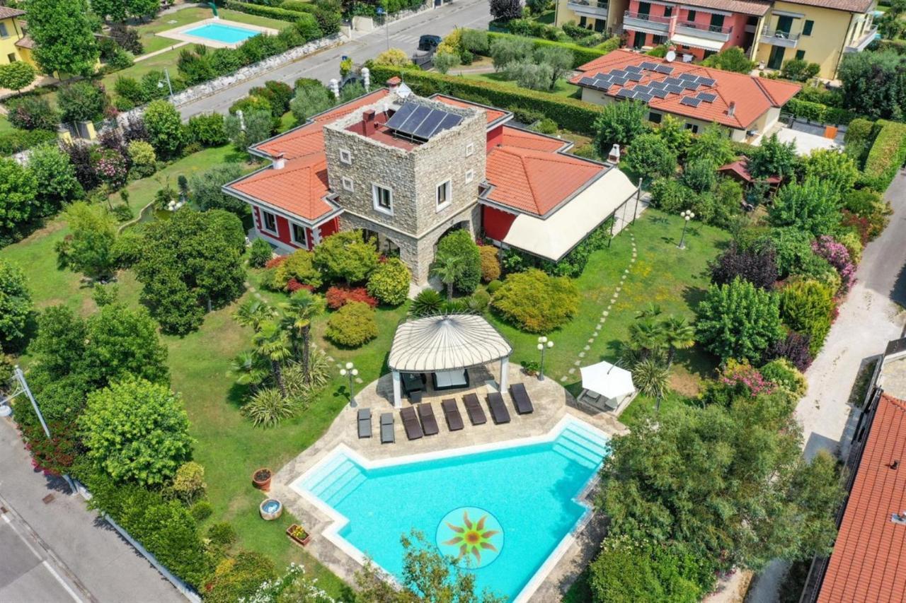 Private Luxury Villa With Pool Moniga del Garda Eksteriør bilde